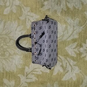 Dooney & Bourke Navy Fabric Tote